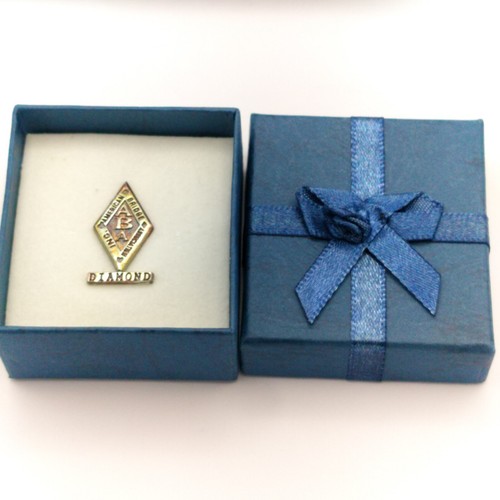 ABA American Bridge Association Vintage pin in Original Box Diamond Member