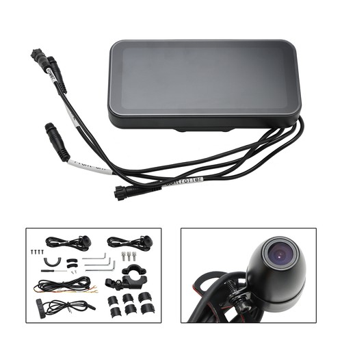 6.25Inch Universal Recorder Dvr Car Play Touch Screen For Scooter Motorcycle E2 - Picture 5 of 12