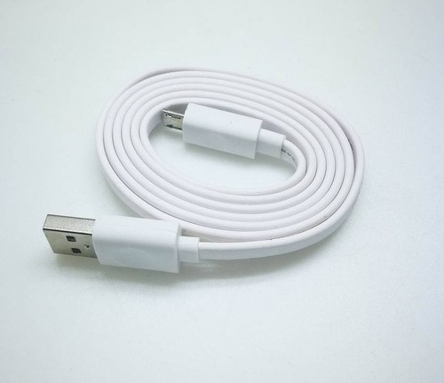 CÂBLE MICRO USB PLAT LENOVO BLANC 3FT 2A/3A CÂBLE DE CHARGE CORDON D'ALIMENTATION FIL DE SYNCHRONISATION DE DONNÉES - Photo 1 sur 4