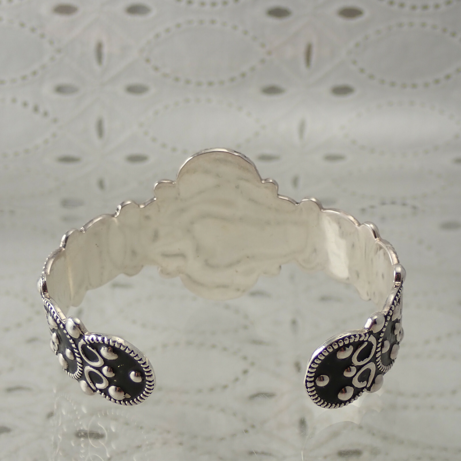 MWS Mark Wasserman Samara Ornate Sterling Silver … - image 6