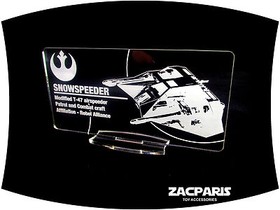 DISPLAY PLAQUE for Lego 10129 75144 Snowspeeder , Models, etc Clear Acrylic!