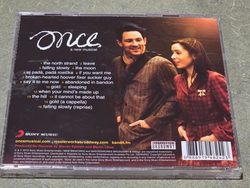 ONCE - A NEW MUSICAL - ORIGINAL BROADWAY CAST RECORDING - CD - Picture 2 of 2