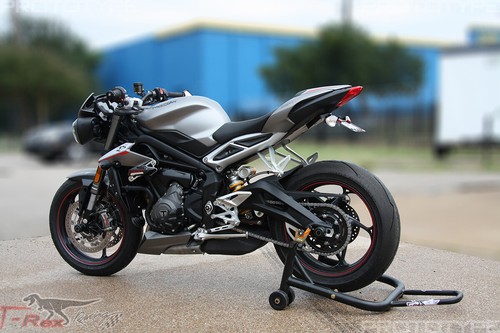 T-Rex Racing Triumph Street Triple 675 / 765 / R / RS / S No Cut Frame Sliders - Picture 3 of 9