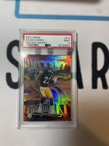 2021 Panini Prizm NAJEE HARRIS RC #II-12 Instant Impact SSP CASE HIT-PSA 9 Pop 1