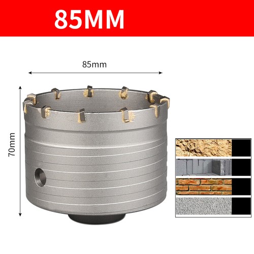 30-120mm Hole Saw Drill Bits Kits Connecting Rod for Concrete Cement Wall Stone - Picture 28 of 36