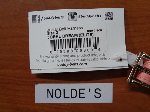 Arnés paso a paso Buddy Belt tamaños de coral de ensueño: 2,5, 3,5 y 5 Sam 117 DS17 B2 - Imagen 8 de 16