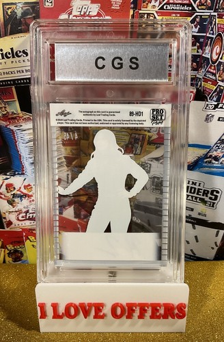 #4/45 2023 LEAF PRO SET PURE HAILIE DEEGAN 1989 BRONZE SPECTRUM CGS 9.5 WCG READ - Picture 1 of 5