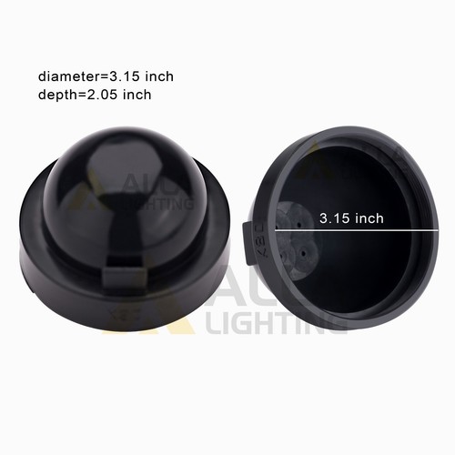LED High Low Beam Headlight Bulb Fog Light Dust Seal Lamp Cover Housing Cap Soft - Picture 7 of 72