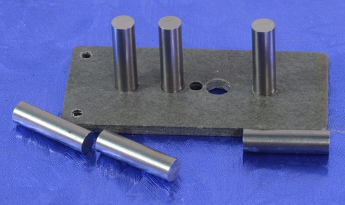 Set Of Six AlNiCo 3 Magnet Slugs .187"X.671" For Fender Style Pickups USA New - Picture 3 of 4