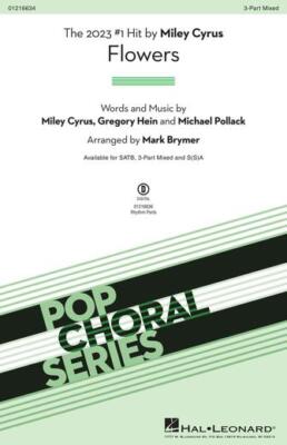 Flowers 3-Part Mixed Pop Choral Series