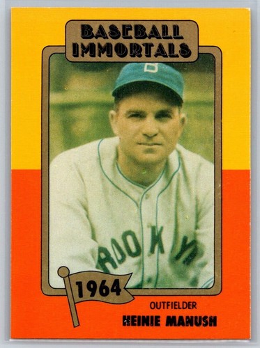 Baseball Immortals - Heinie Manush #100