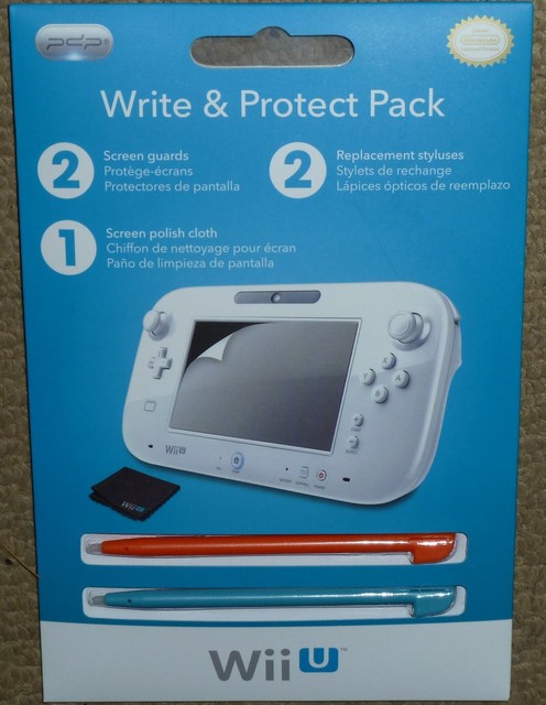 Screen Protector Charger Stylus Wii U Gamepad Case Screen Protector Charger Stylus Wii U Gamepad Case