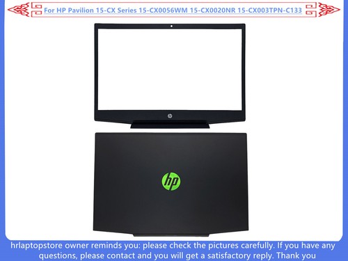 New For HP Pavilion 15-CX TPN-C133 LCD Back Cover / Front Bezel / Hinges / Screw - Afbeelding 9 van 11