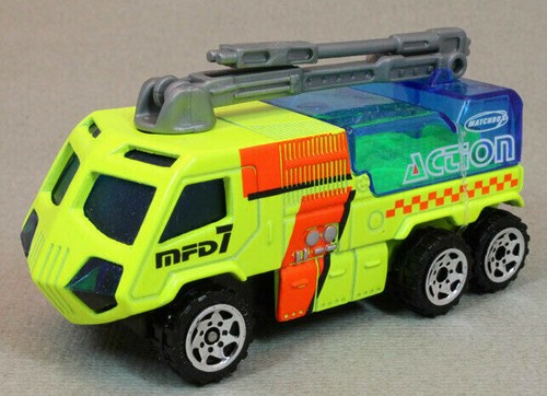 MBX FIRE: AIRPORT FIRE PUMPER (MFD 7) #26/75 MATCHBOX 2000 - Bild 4 von 5