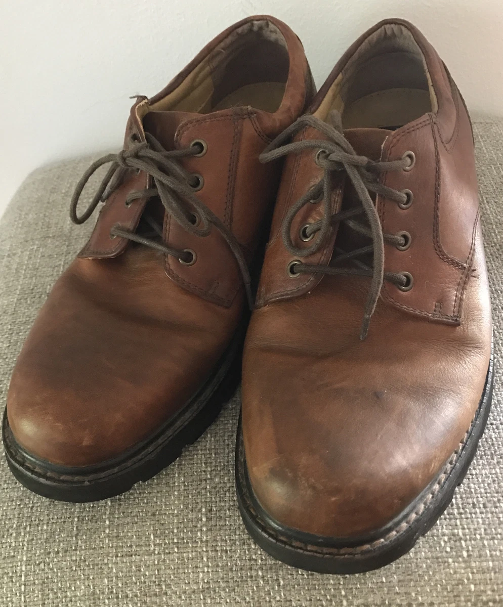 Dockers Waterproof brown Leather Oxford Mens 11 M shoes 090 3902