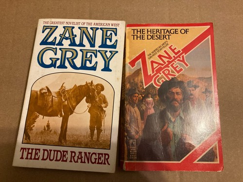 Vintage Lot of 15 Zane Grey Books - 5 Hardcover & 10 Paperback - Picture 5 of 6