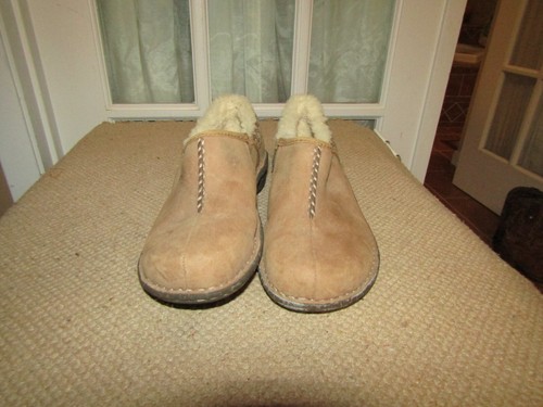 UGG Australian Bettey 5747 Brown Slip On Clogs Sheepskin Shoes 6 - Picture 3 of 11