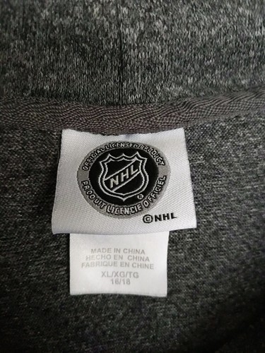 Chicago Blackhawk NHL Sweatshirt Womens XLG Lightweight Hoodie 3/4 Sleeve - Picture 2 of 15