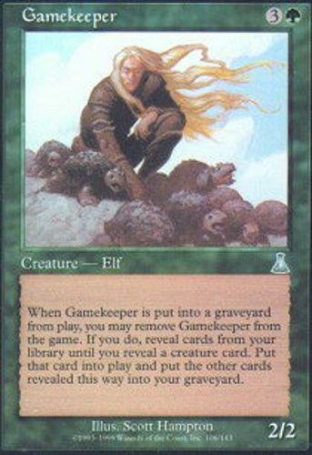 Gamekeeper ~ Lightly Played Urza's Destiny MTG Magic UltimateMTG Green Card - Picture 1 of 1