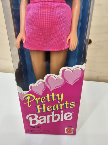 Vintage Pretty Hearts Barbie Doll In Box. 80's Valentine Theme - Picture 3 of 7