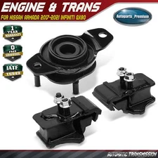 3pcs Engine Motor & Transmission Mount for Nissan Armada 2017-2021 Infiniti QX80