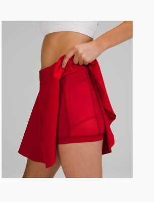 ❤️ NWT Lululemon Court Rival High Rise Skirt * TALL Size 2 Dark