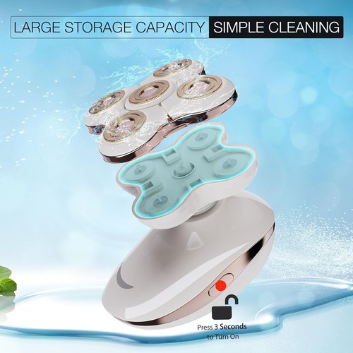 Electric Razors, Best Shaver, Rechargeable Trimmer with Detachable Head for W... - Picture 4 of 7