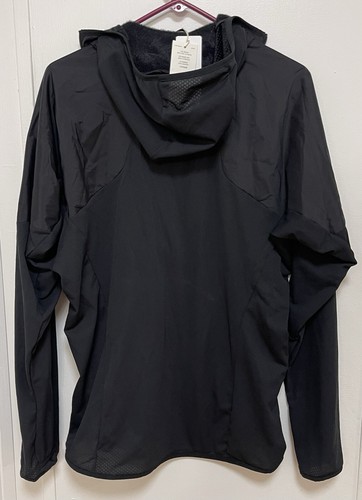 Adidas Terrex Techrock Ultralight 1/2 Zip Fleece Jacket Pullover Mens L Black - Picture 3 of 22