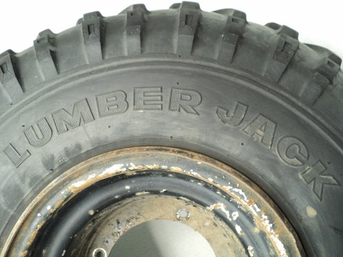 Honda ATC200E ATC200 E Big Red #E132 Rear Wheel & Tire (B) - Picture 2 of 8