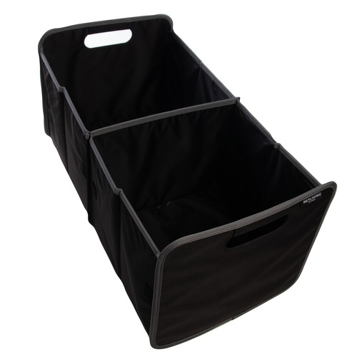 New - MeyLiving Large Trunk Organizer Collapsible Storage Box & Dividers Close - Picture 1 of 4