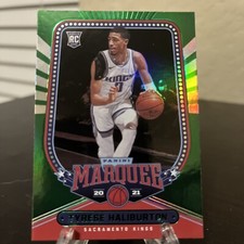 2020-21 Panini Chronicles Marquee Green Parallel - TYRESE HALIBURTON  RC #241