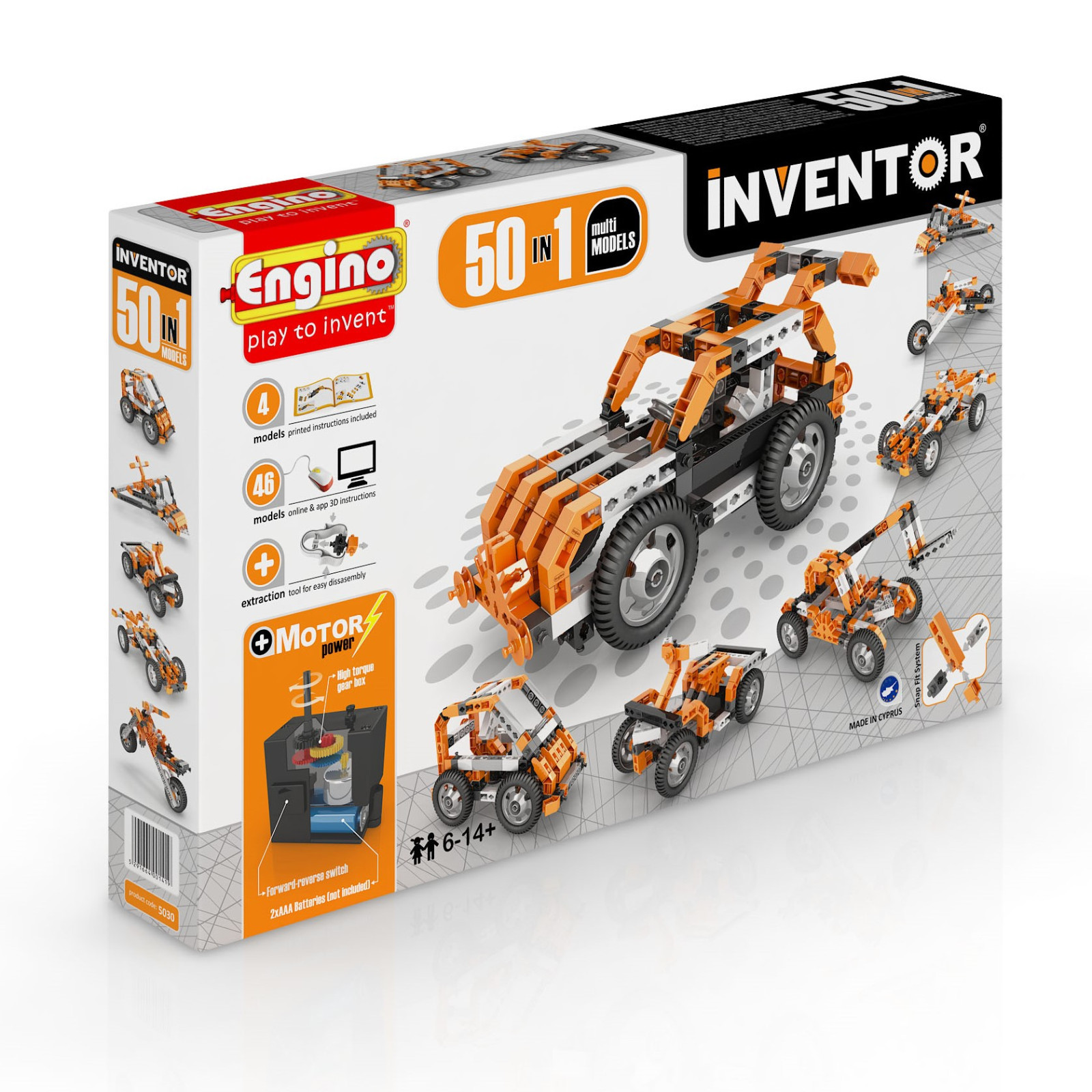Engino Robotics Platform (ERP) Inventor 50 modellos Motorized Set seleziona tra le nuove marche come Engino Robotics Platform (ERP) Inventor Inventor Inventor 50 modellos Motorized Set salutare