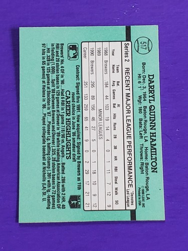 1991 DONRUSS BASEBALL TRADING CARDS YOU PICK 50% OFF 2+ FREE SHIPPING - Picture 232 of 270