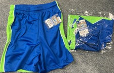 NEW Champion Youth 2-pack Shorts Royal Blue and Neon Green-YL Youth Large