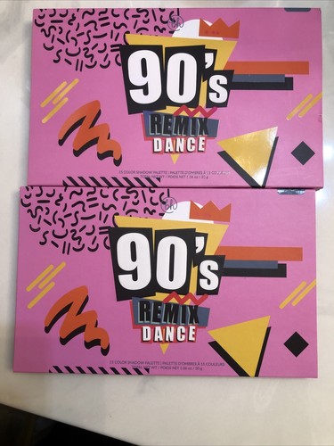 bh Cosmetics 90’s Remix Dance 15 Color Eyeshadow Palette 30g NIB - Picture 9 of 10