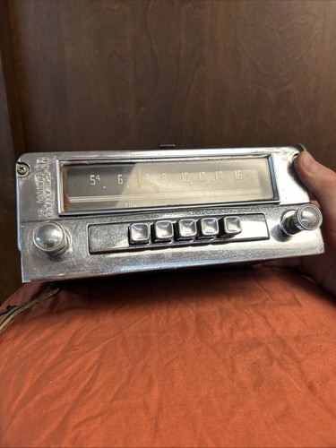 VINTAGE MOPAR 608 Plymouth 1953 1954 Classic original car dash RADIO - Picture 20 of 24