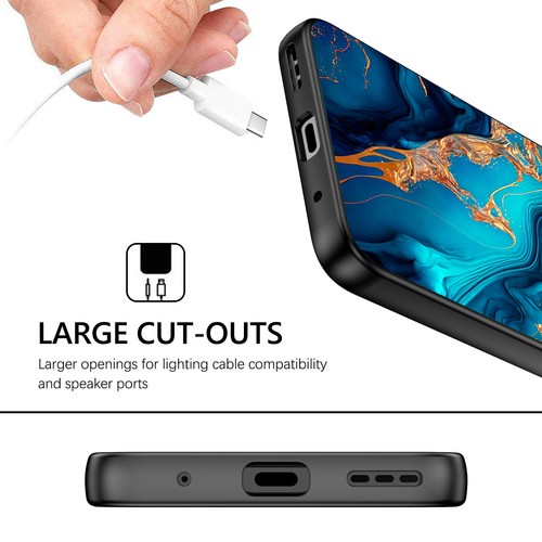 For Motorola Moto G Play (2024) 4G 6.5" Glow Case Hybrid Shockproof Phone Cover - Picture 8 of 8