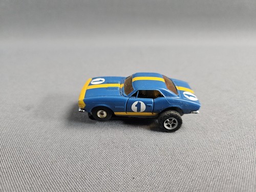 Vintage Aurora T-Jet Slot Car #1 Tuff Ones Camaro, Slot Car - Picture 3 of 6