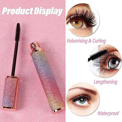 4D Brush Eyelash Mascara Thickening Volume Lengthening Long Lasting Extension - Picture 6 of 9