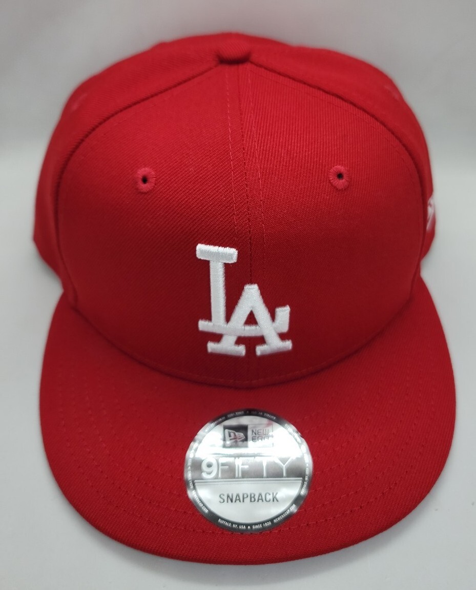 NEW ERA 9FIFTY SNAPBACK HAT. MLB. LOS ANGELES DODGERS