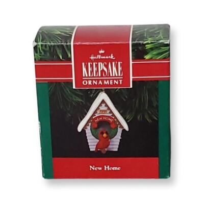 1991 Hallmark Keepsake Ornament New Home The Place Where Happiness Lives! NEW
