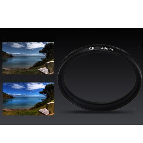 37mm CPL Polarizer Lens Filter Slim Circular Multi Coate For Phone w/ Clip - Picture 8 of 8
