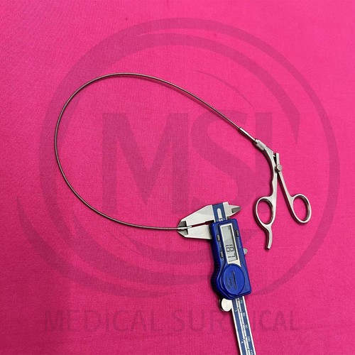Cystoscopy Flexible Grasping Forceps or Biopsy Double Action 40cm Instruments - Picture 1 of 10