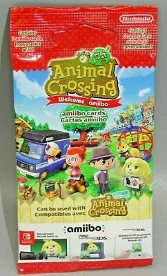 Nintendo: Animal Crossing New Leaf Welcome Amiibo Cards Pack
