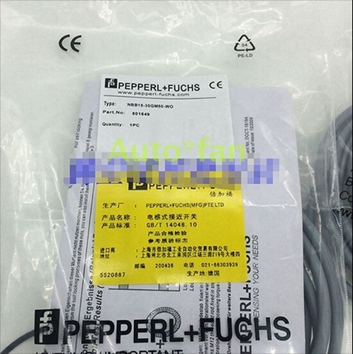 For Pepperl+Fuchs NBB15-30GM50-WO proximity switch sensor
