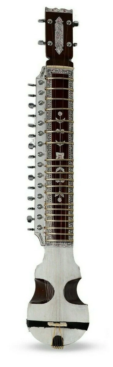 Professional Quality Esraj Indian Classical Musical Tun Wood Instrument