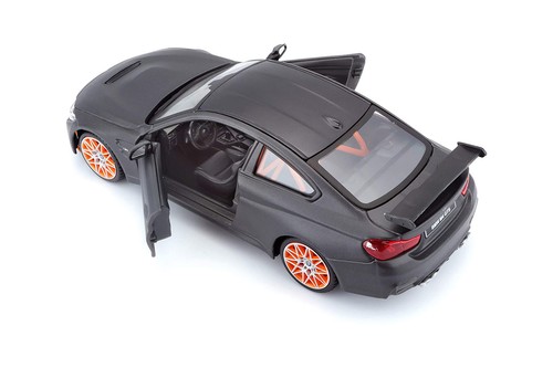 BMW M4 GTS HARDTOP GRAU SPORTWAGEN 1/24 DIECAST CAR SHOWCASTS 38246GY - Bild 4 von 6