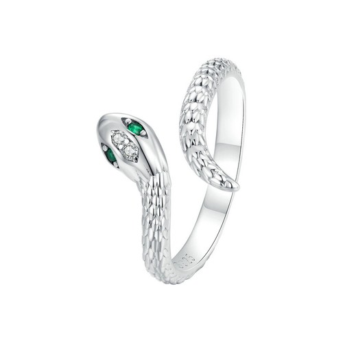 VOROCO 925 Sterling Silver DIY Adjustable Rings Open CZ Styles Cute Simple Rings - Picture 134 of 336