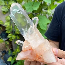 1.5LB Natural White Clear Quartz Crystal Cluster Raw Healing Specimen