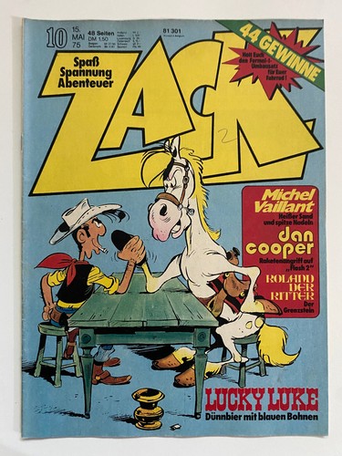 ZACK Comic Hefte Auswahl 1975 Sammlung Geschenk TOP Poster Beilage Sammelalbum - Picture 23 of 58
